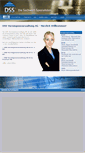 Mobile Screenshot of dss-ag.de